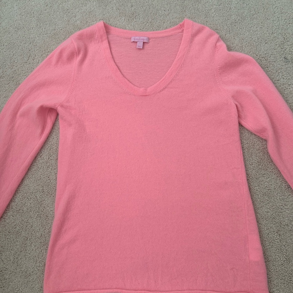 Lilly Pulitzer Soft Pink Knit Top